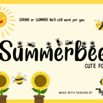 Summerbee Font Poster 1