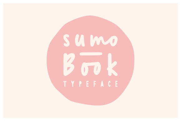 Sumo Book Font Poster 1