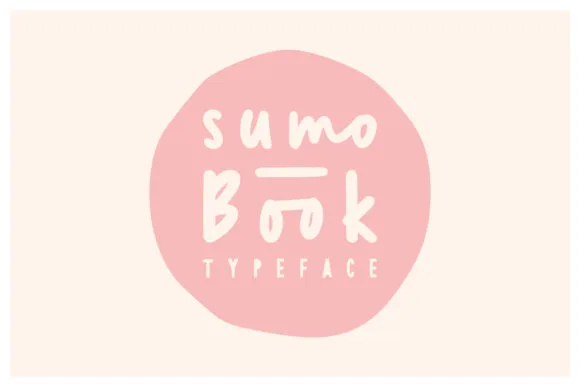 Sumo Book Font Sumo Book Font Poster 1