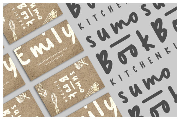 Sumo Book Font Poster 3