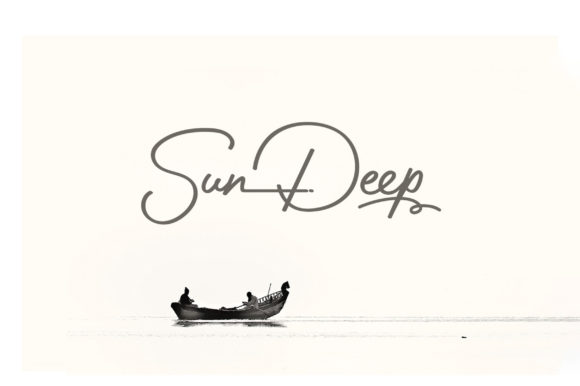 Sun Deep Font Poster 1