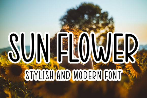 Sun Flowers Font