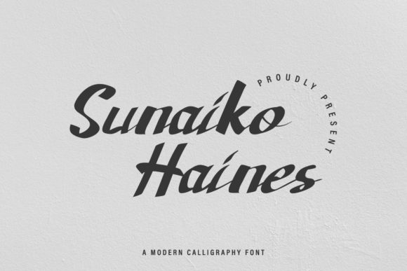 Sunaiko Haines Font