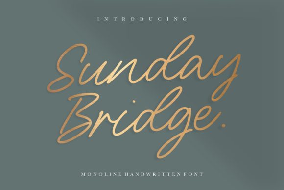Sunday Bridge Font Poster 1