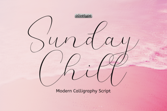 Sunday Chill Font Poster 1