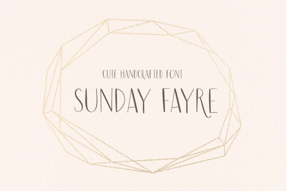 Sunday Fayre Font Poster 1