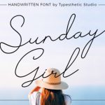 Sunday Girl Font Poster 1