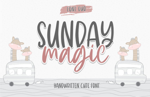 Sunday Magic Font Poster 1