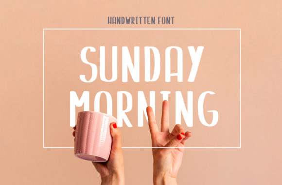 Sunday Morning Font Poster 1