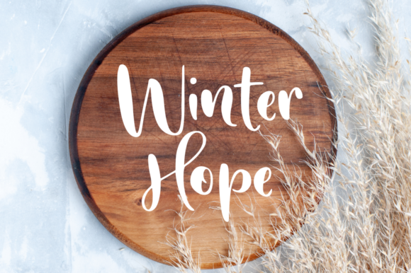 Sunday Snow Font Poster 3
