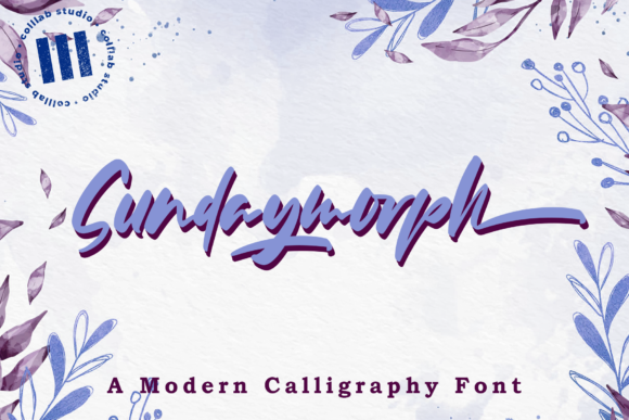 Sundaymorph Font Poster 1