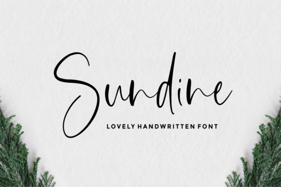 Sundine Font Poster 1