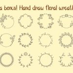 Sunflower Font Poster 5