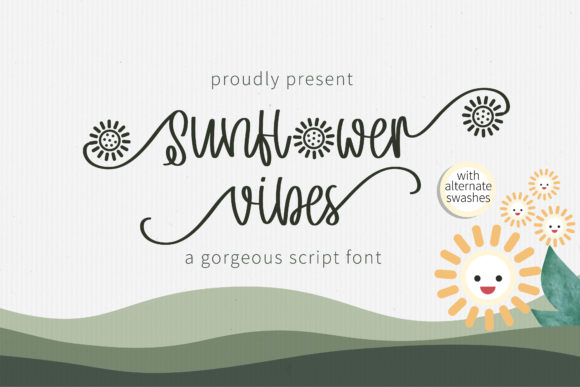 Sunflower Vibes Font