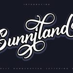 Sunniland Font Poster 1