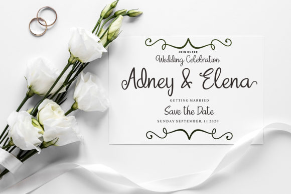 Sunny Font Poster 4