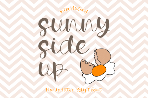 Sunny Side Up Font Poster 1