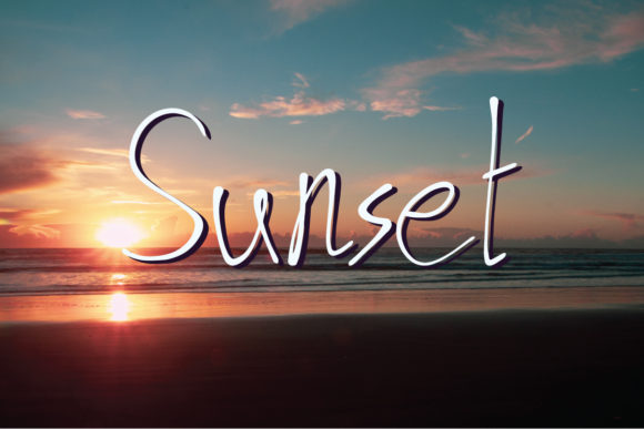 Sunset Font