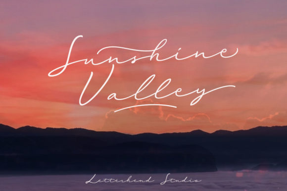 Sunshine Valley Font