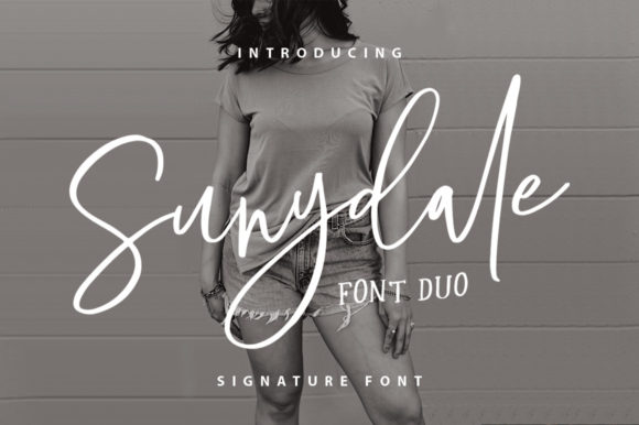 Sunydale Font Poster 1