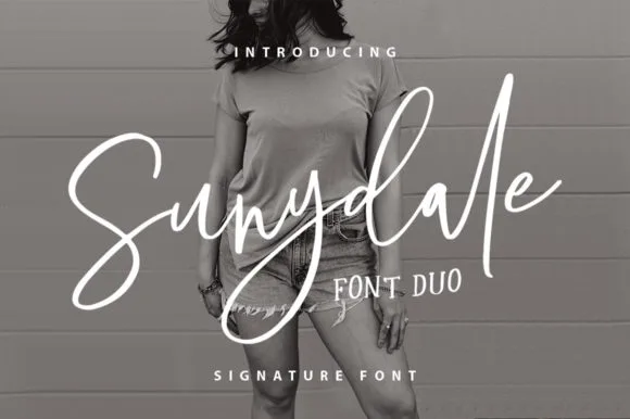 Sunydale Font Sunydale Font Poster 1