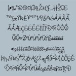 Supermarkt Font Poster 4