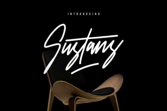 Sustans Font Poster 1