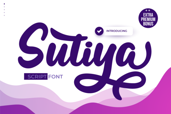 Sutiya Font Poster 1