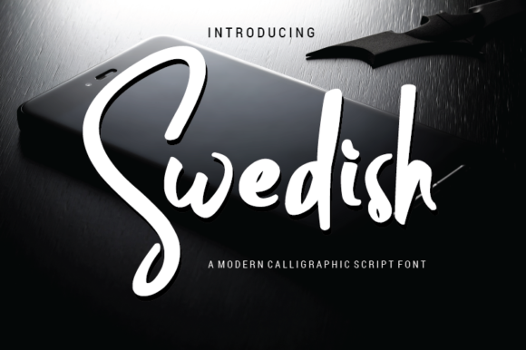Swedish Font Poster 1