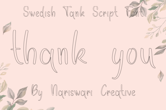 Swedish Tank Font