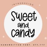 Sweet and Candy Font Poster 1