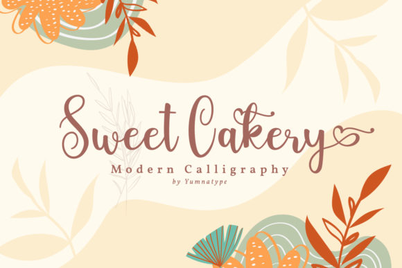 Sweet Cakery Font Poster 1