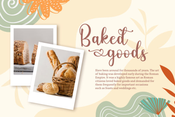 Sweet Cakery Font Poster 5