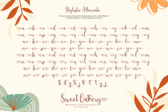 Sweet Cakery Font Poster 7