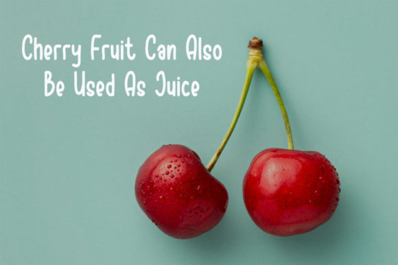 Sweet Cherry Font Poster 4