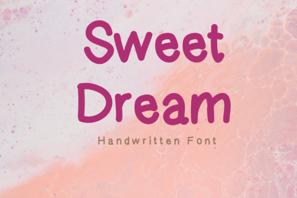 Sweet Dream Font Poster 1