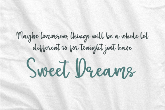 Sweet Dreams Font Poster 5