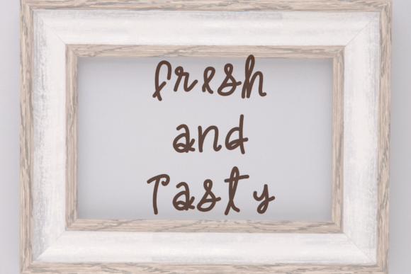 Sweet Farmyard Font Poster 3