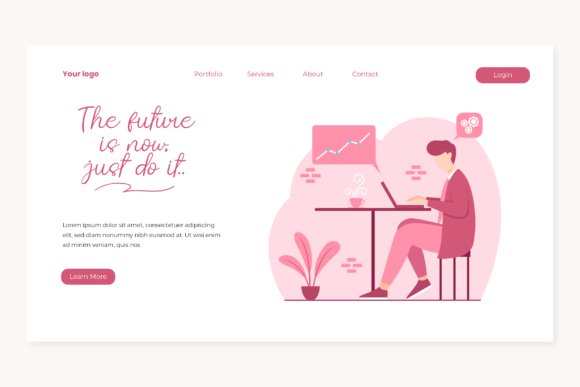 Sweet Flower Font Poster 2