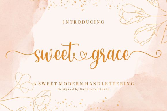 Sweet Grace Font Poster 1