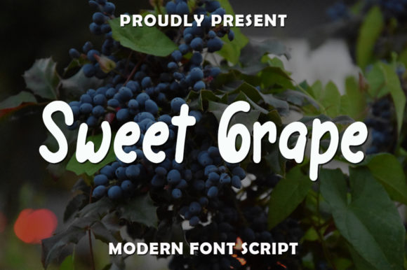 Sweet Grape Font Poster 1