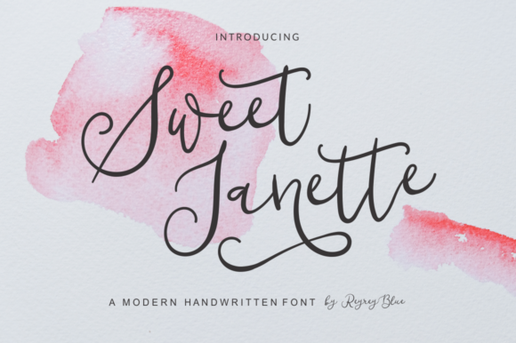 Sweet Janette Font