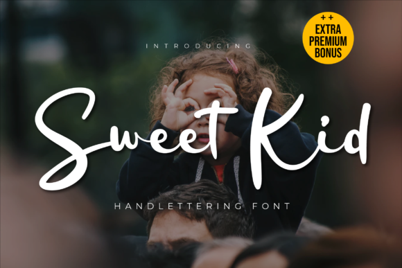Sweet Kid Font Poster 1