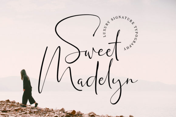 Sweet Madelyn Font Poster 1