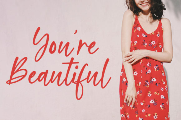 Sweet Meredith Font Poster 2