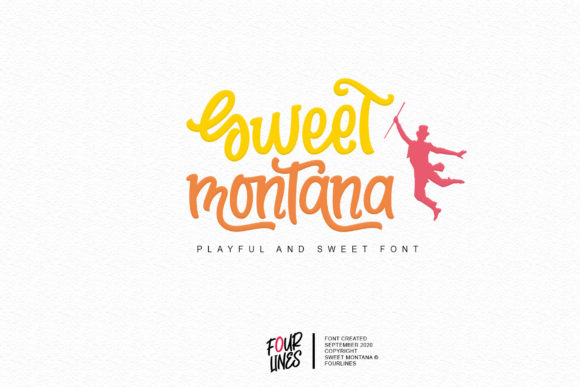 Sweet Montana Font Poster 1