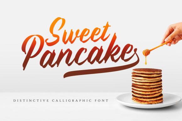 Sweet Pancake Font Poster 1
