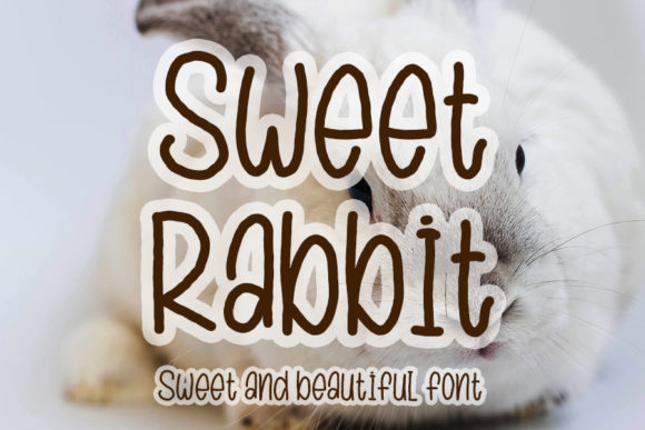 Sweet Rabbit Font Poster 1