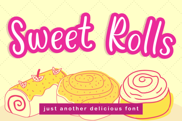 Sweet Rolls Font