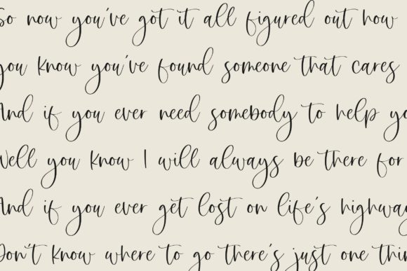 Sweet Sophie Font Poster 5